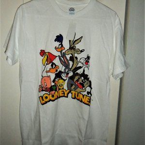 😎 3 for $10 SALE -New-LOONEY TUNES style graphic T-shirt
